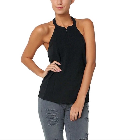 A.L.C. Ali Zip Top in Black - Picture 1 of 10